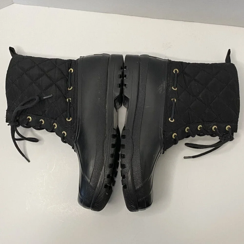 Sperry‎ duck boots snow purple liner NOT Waterproof women 9
